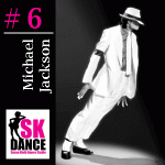 Michael Jackson at Number 6 in SK Dance Studio Top 10 dancers of all time list